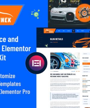Aatogrinek – Template Kit Elementor de serviço automotivo e reparo de automóveis
